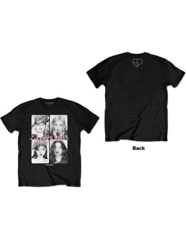 Blackpink - Blackpink Unisex Tee: Love Sick (Back Print) (Large)