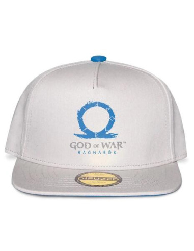 God Of War: Ragnarok Snapback Cap White (Cappellino)