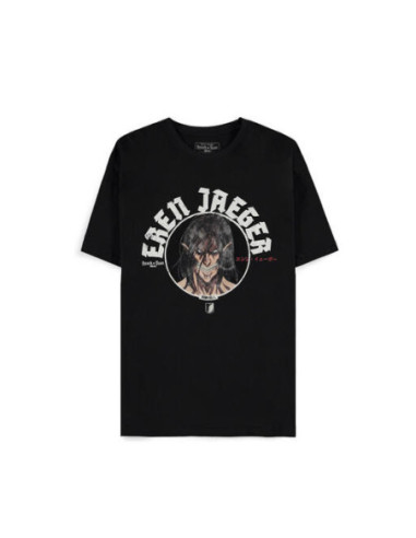 Attack On Titan: Eren Jaeger - Black (T-Shirt Unisex Tg. XS)