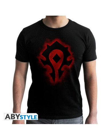 World Of Warcraft: Horde Black New Fit (T-Shirt Unisex Tg. XS)