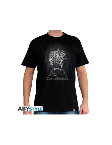 Game Of Thrones: Iron Throne Black New Fit (T-Shirt Unisex Tg. S)