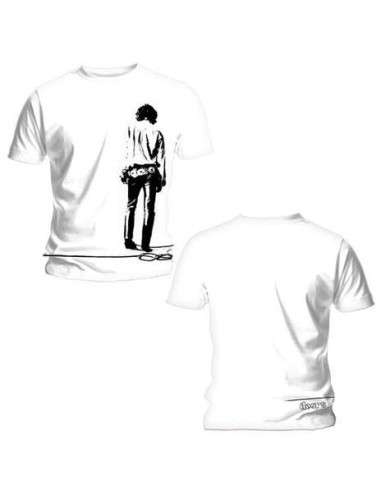 Doors (The): Back Print Solitary White (T-Shirt Unisex Tg. XL)