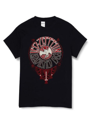 Led Zeppelin: Deco Circle (T-Shirt Unisex Tg. M)