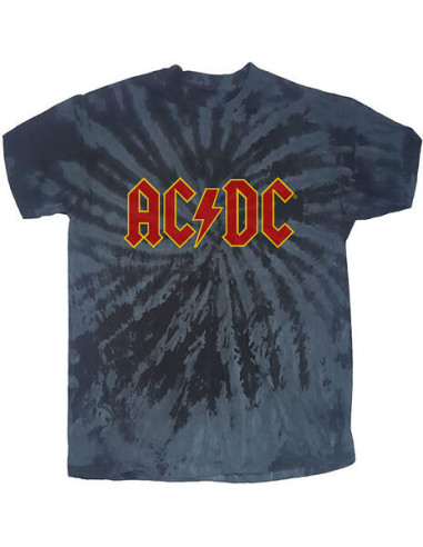 Ac/Dc: Logo (Wash Collection) (T-Shirt Unisex Tg. S)