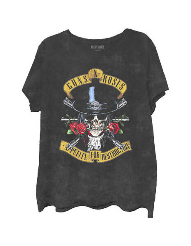 Guns N' Roses: Appetite Washed (Wash Collection) (T-Shirt Unisex Tg. M)