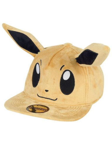 Pokemon: Difuzed - Eevee Plush Snapback Brown (Cappellino)