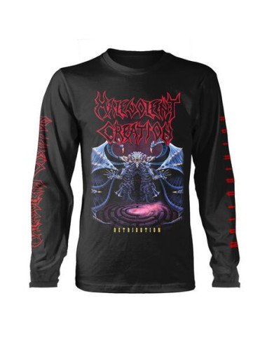 Malevolent Creation: Retribution (Maglia Manica Lunga Unisex Tg. L)