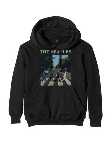 Beatles (The): Abbey Road (Felpa Con Cappuccio Unisex Tg. L)