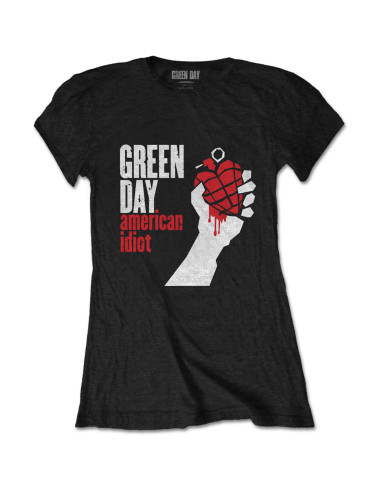 Green Day: American Idiot (T-Shirt Donna Tg. XS)