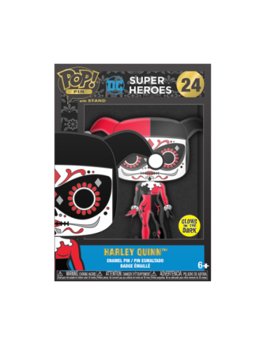 Dc Comics: Funko Pop! Large Enamel Pin - Harley Quinn (Pin 24)