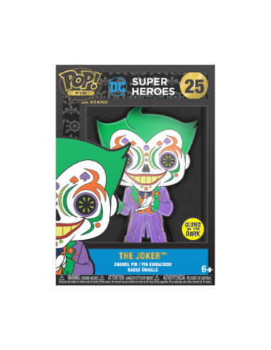 Dc Comics: Funko Pop! Large Enamel Pin - Joker (Pin 25)