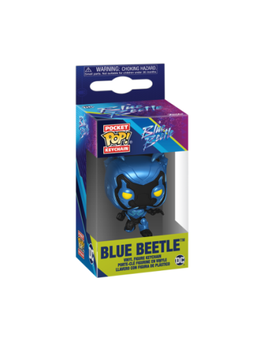 Dc Comics: Funko Pop! Keychain - Blue Beetle