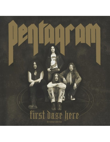 Pentagram - First Daze Here - Swamp Green and Gold