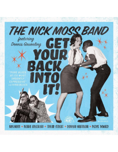 Nick Moss Band/Denni - Get Your Back Into It - Translucent Red