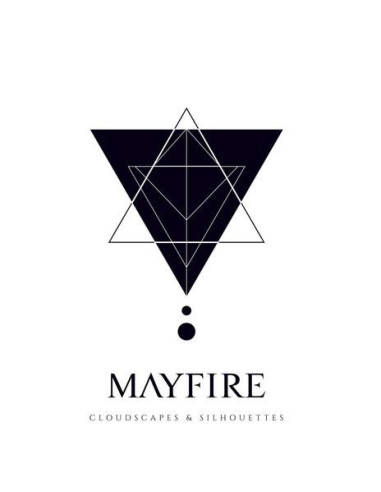 Mayfire - Cloudscapes and Silhouettes (Orange and Black)