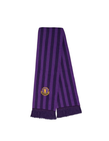 Wednesday: Nevermore Academy - Purple (Scarf / Sciarpa)