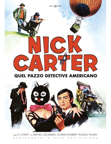 Nick Carter, Quel Pazzo Detective Americano (Restaurato In Hd)