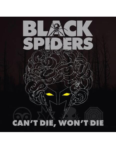 Black Spiders - Can'T Die, Won'T Die Limited Edition, Coloured Vinyl