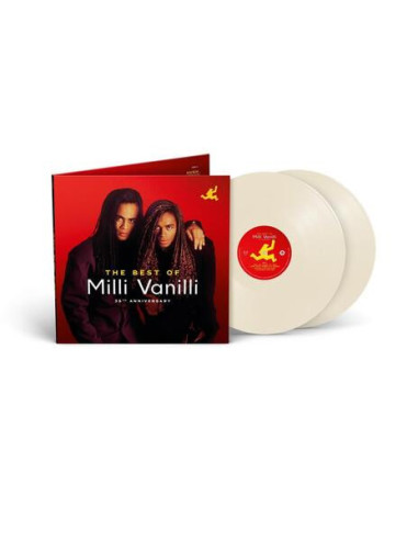 Milli Vanilli - The Best Of Milli Vanilli Anniversary Edition Ivory Coloured Vinyl