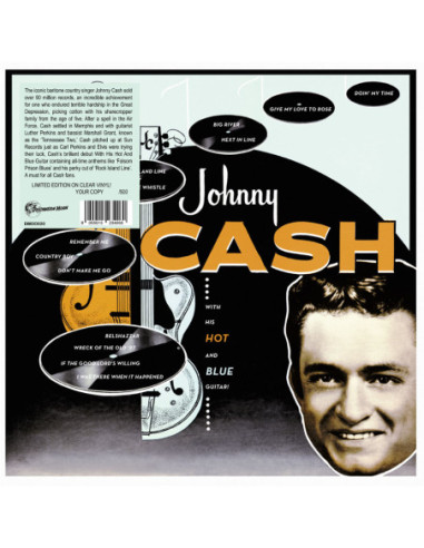 Cash, Johnny - With His Hot And Blue Guitar (Clear Viny