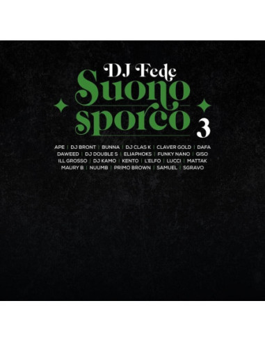 Dj Fede - Suono Sporco 3 (Vinile Bianco Numerato Limited Edt.)