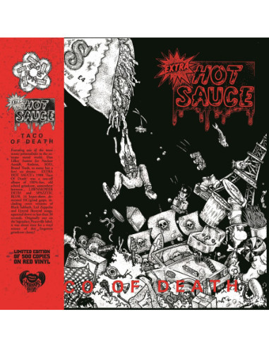 Extra Hot Sauce - Taco Of Death (Color Vinyl) (Obi Strip)