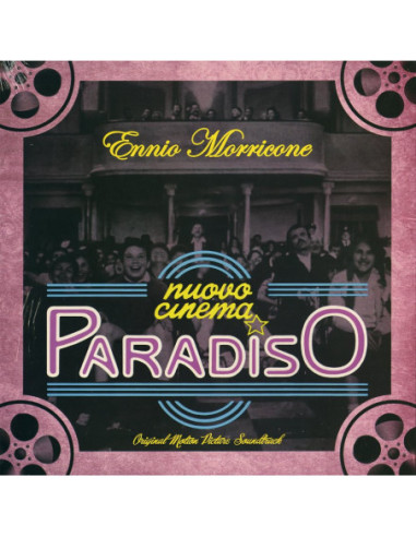 O. S. T. -Nuovo Cinema Paradiso( Morricone Ennio) - Nuovo Cinema Paradiso (140 Gr. Vinyl Black Gatefold Limited Edt.)