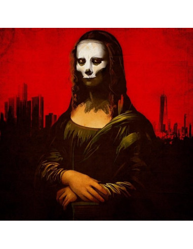 Apollo Brown and Joell - Mona Lisa - Color In Color Black and Red