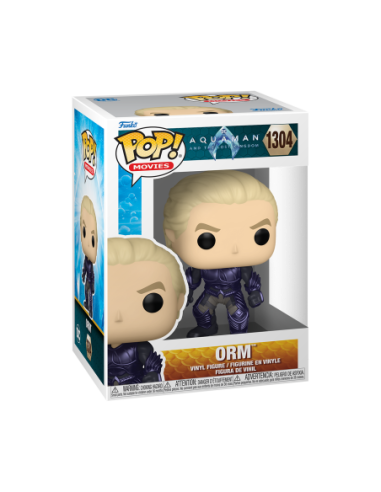 Dc Comics: Funko Pop! Movies - Aquaman And The Lost Kingdom - Orm (Vinyl Figure 1304)