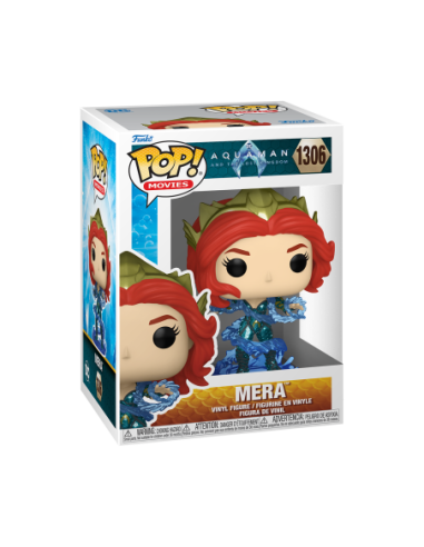 Dc Comics: Funko Pop! Movies - Aquaman And The Lost Kingdom - Mera (Vinyl Figure 1306)