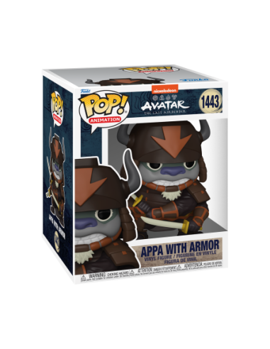 Avatar: Funko Pop! Super - The Last Airbender- Appa With Armor (Vinyl Figure 1443)