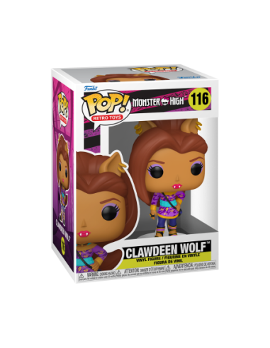 Monster High: Funko Pop! Vinyl - Clawdeen (Vinyl Figure 116)