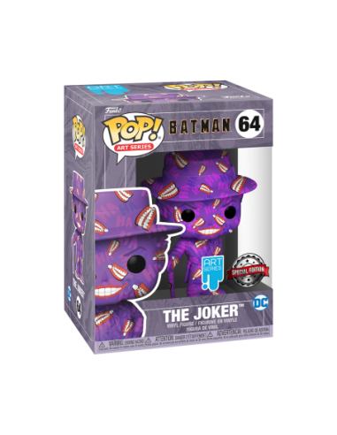 Dc Comics: Funko Pop! Art Series - Batman - The Joker (Vinyl Figure 64)