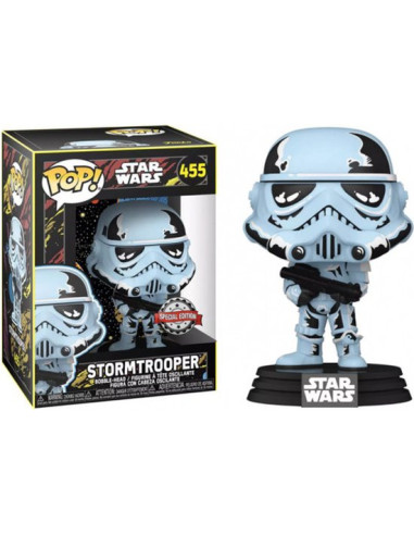 Star Wars: Funko Pop! - Retro Series - Stormtrooper (Vinyl Figure 455)