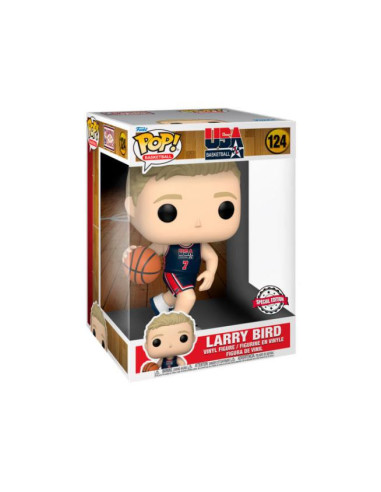 Basketball: Nba - Funko Pop! Jumbo - Larry Bird (1992 Team Us Navy Jersey)