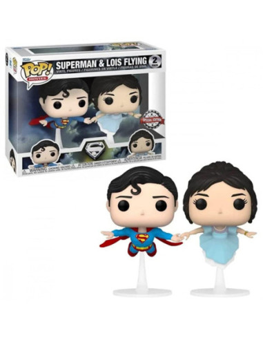 Dc Comics: Funko Pop! Movies - Superman and Lois Flying (2 Pieces)