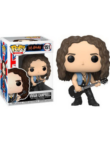 Def Leppard: Funko Pop! Rocks - Vivian Campbell (Vinyl Figure 151)