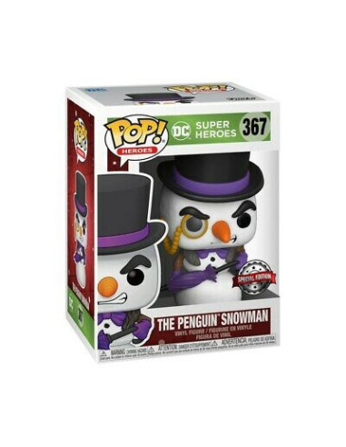 Dc Comics: Funko Pop! Heroes - The Penguin Snowman (Vinyl Figure 367)