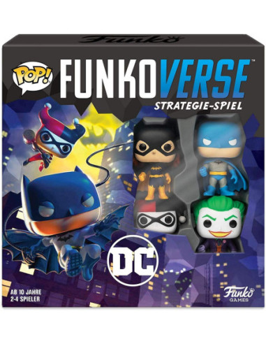 Dc Comics: Funko Pop! - Funkoverse - German Base Set (4 pack)