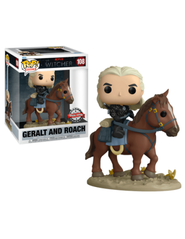 Witcher (The): Funko Pop! Ride Deluxe - Geralt And Roach