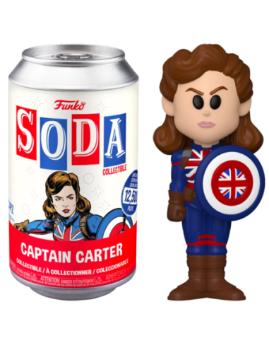 Marvel: Funko Pop! Vinyl Soda - Agent Carter - Captain Carter With Chase