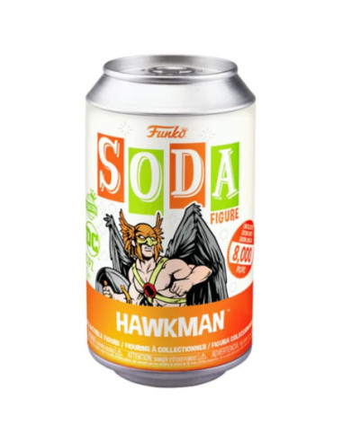 Dc Comics: Funko Pop! Vinyl Soda - Hawkman With Chase