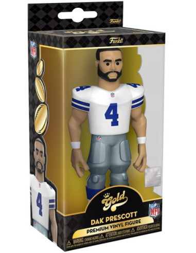 American Football: Funko Pop! Gold - Nfl - Cowboys - Dak Prescott (Home Uniform) (5/12