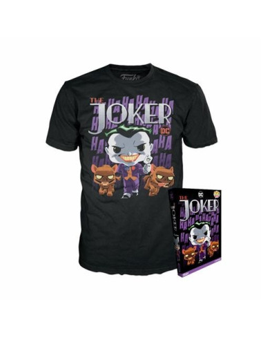 Dc Comics: Funko Pop! Boxed Tee - Joker (Tg. L)