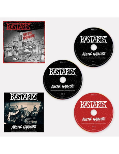 Bastards - Artic Hardcore (Complete Studio Recordings) - (CD)