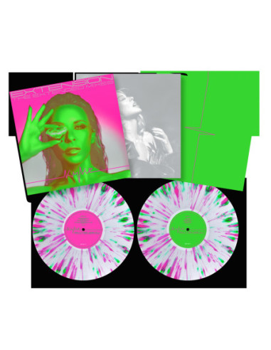 Minogue Kylie - Extension (The Extended Mixes) Doppio Vinile Rosa Fluo E Verde Splatter