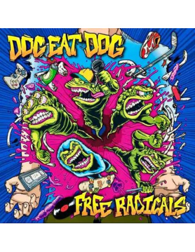 Dog Eat Dog - Free Radicals - Curacao Vinyl