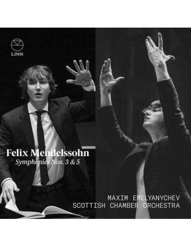 Maxim Emelyanychev, - Felix Mendelssohn: Symphonies Nos. 3 and 5 - (CD)