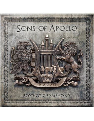 Sons Of Apollo - Psychotic Symphony - Solid Gold and Black