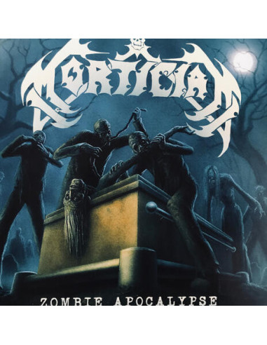 Mortician - Zombie Apocalypse - Sea Blue W/Splatter